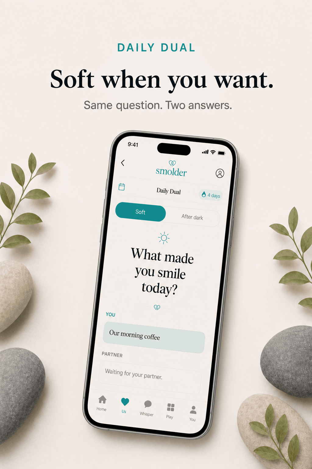 Soft Dual — one shared question